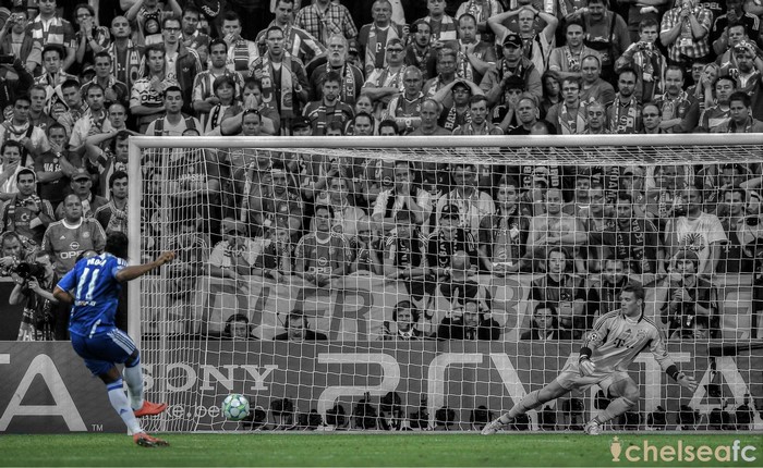 Didier Drogba Penalty Shootout Moment for Chelsea FC