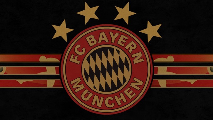 FC Bayern Munich logo with stars and stripes