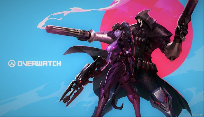 Widowmaker and Reaper from Overwatch