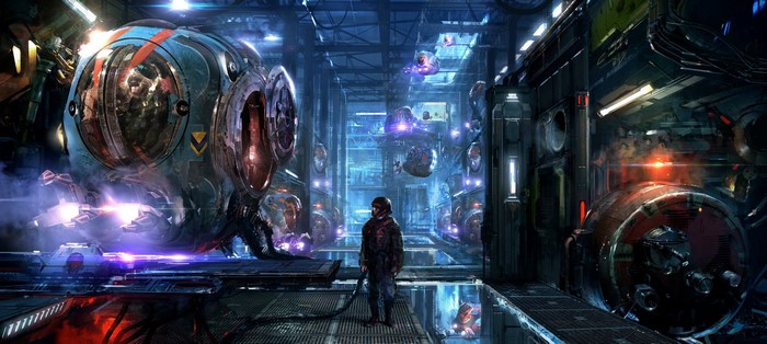 Guardians of the Galaxy Concept Art by Atomhawk Design