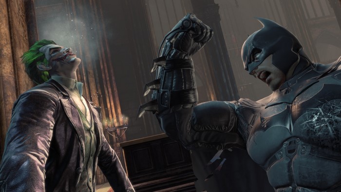 Batman and Joker from Batman: Arkham City