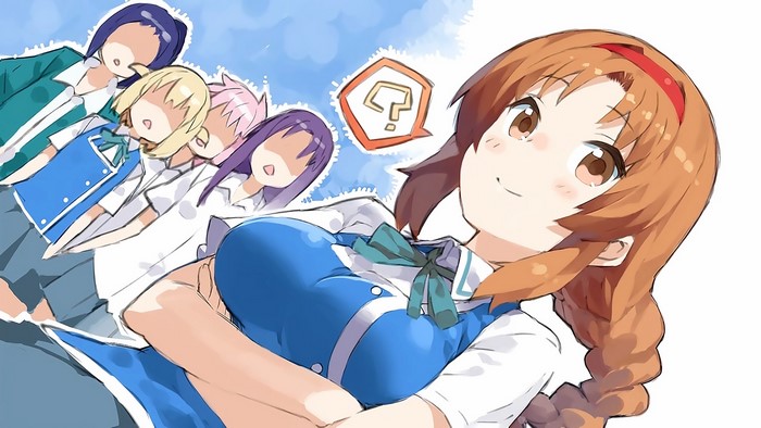 Roka Shibasaki and friends from D-Frag!