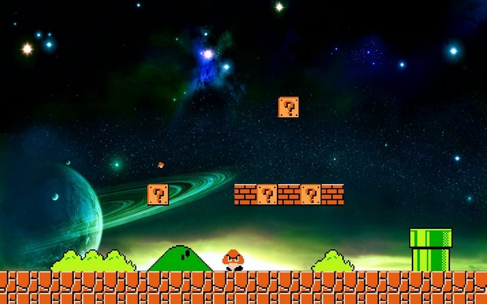 Super Mario Bros. in Space