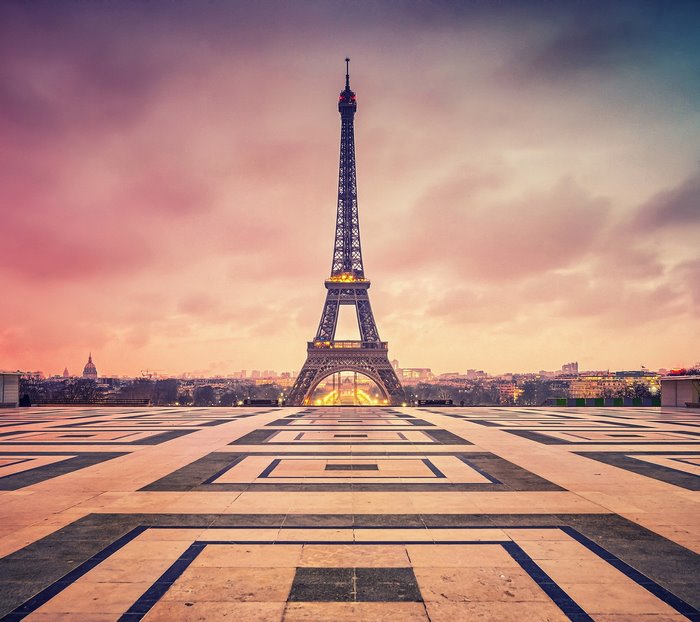 Eiffel Tower in Paris, France