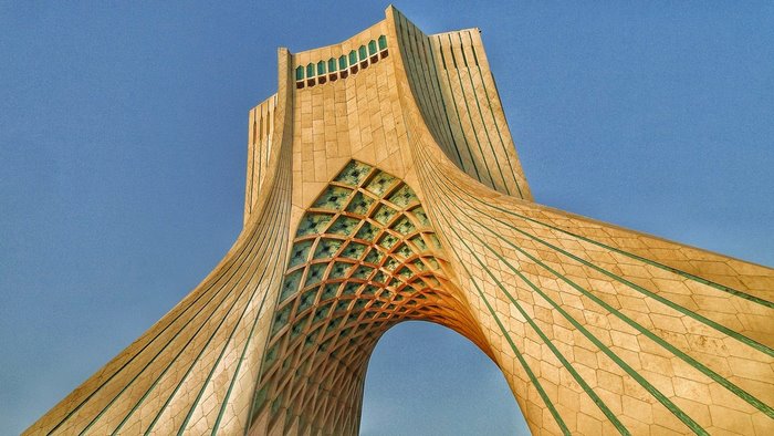 Azadi Tower in Tehran, Iran