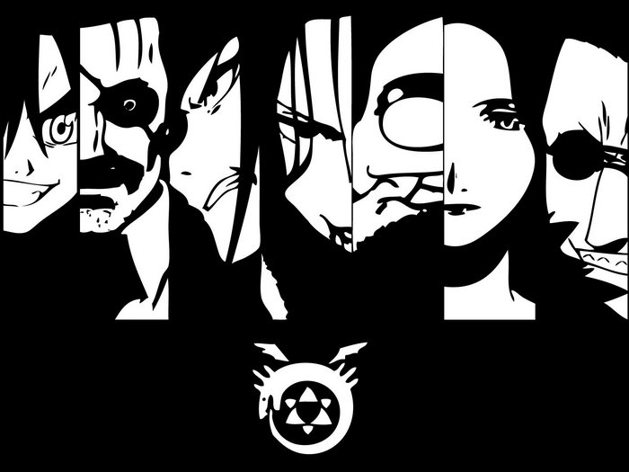 Fullmetal Alchemist Homunculi and Ouroboros