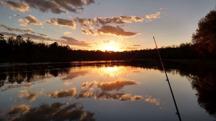 Sunset over Mississippi River near Crosby MN 4K