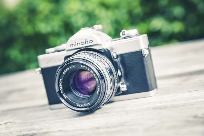 Minolta MD Rokkor 50mm 1:1.7 vintage camera