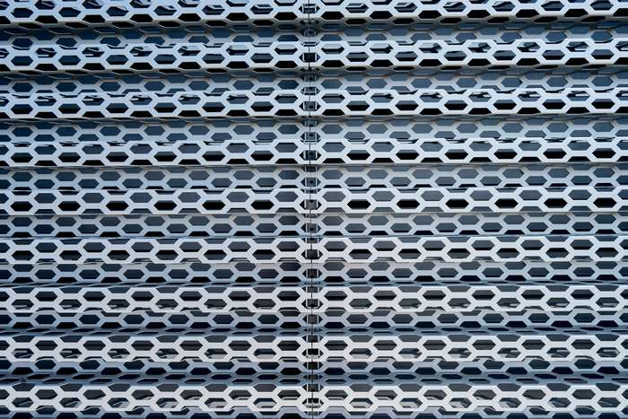 Metal Hexagonal Pattern Texture 4K