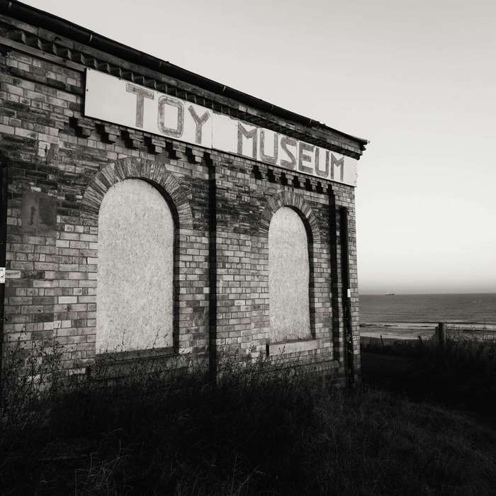 Abandoned Toy Museum building by the sea