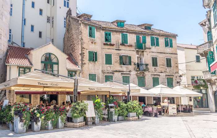 Tavern Karola cafe bar in Split, Croatia