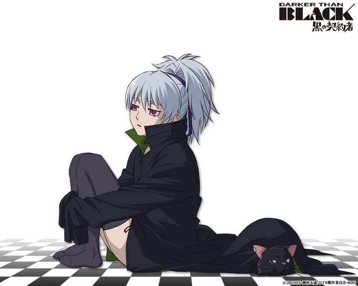 Hei and cat from Darker Than Black