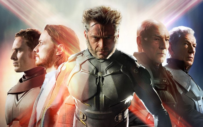 X-Men Days of Future Past Featuring Wolverine and Magneto