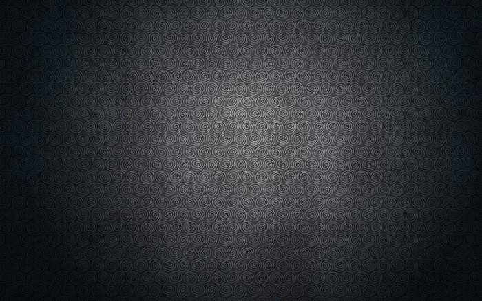 Dark textured background with a subtle spiral pattern