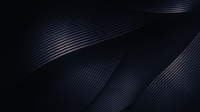 Dark abstract wavy lines 4K