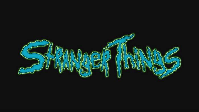 Stranger Things logo 4K