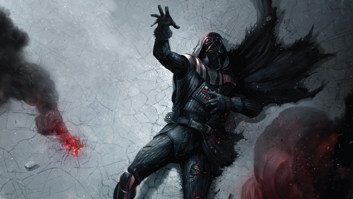 Darth Vader from Star Wars artwork