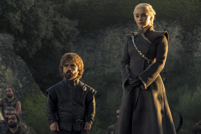 Daenerys Targaryen and Tyrion Lannister from Game of Thrones