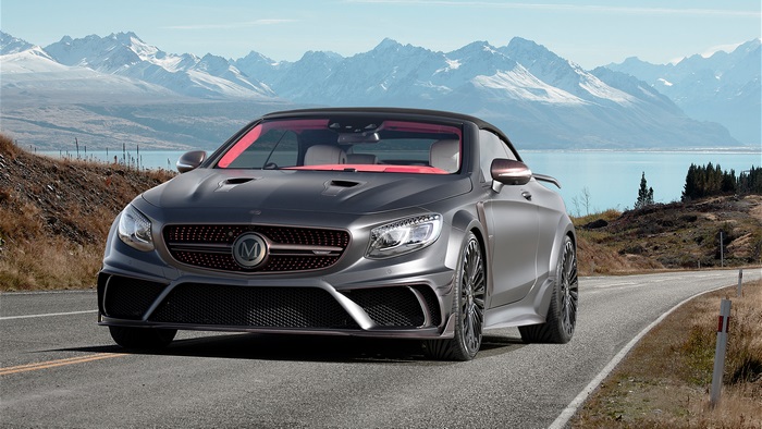 Mercedes-AMG S65 Cabriolet on a mountain road