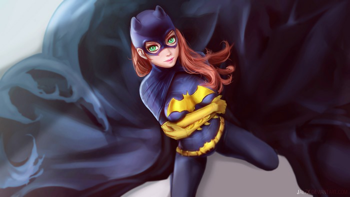 Batgirl from DC Comics artwork