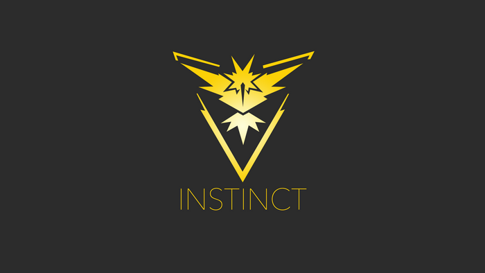 Team Instinct logo from Pokemon Go