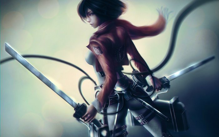 Mikasa Ackerman from Attack on Titan