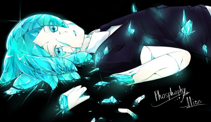 Phosphophyllite from Houseki no Kuni