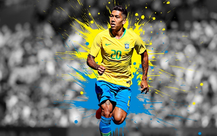 Roberto Firmino Brazil National Football Team