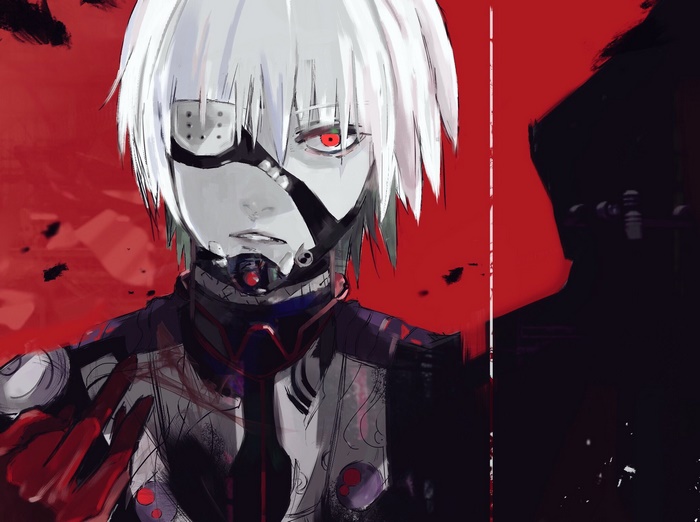 Ken Kaneki from Tokyo Ghoul