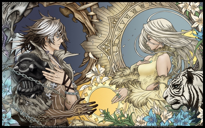 Zael and Calista from The Last Story