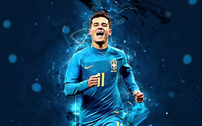 Philippe Coutinho of Brazil