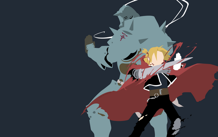 Edward Elric and Alphonse Elric from Fullmetal Alchemist