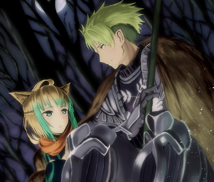Achilles and Atalanta from Fate/Apocrypha
