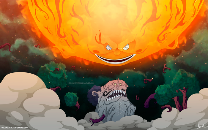 Prometheus and King Baum from One Piece