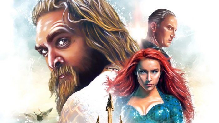 Aquaman and Mera from DC Comics
