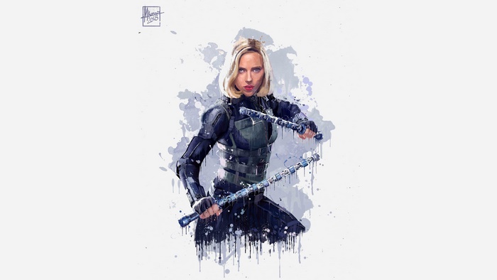 Black Widow from Avengers: Infinity War