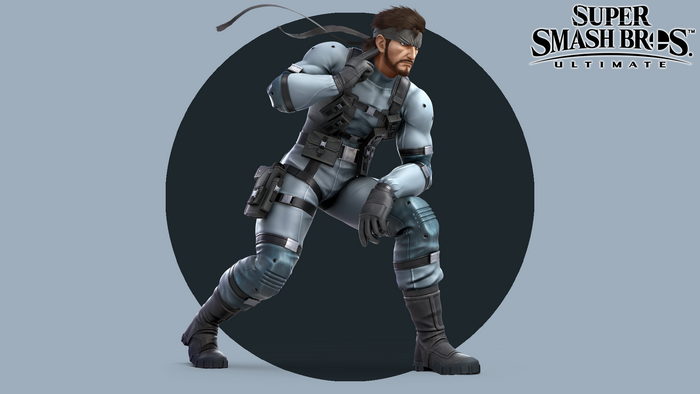 Solid Snake from Super Smash Bros. Ultimate