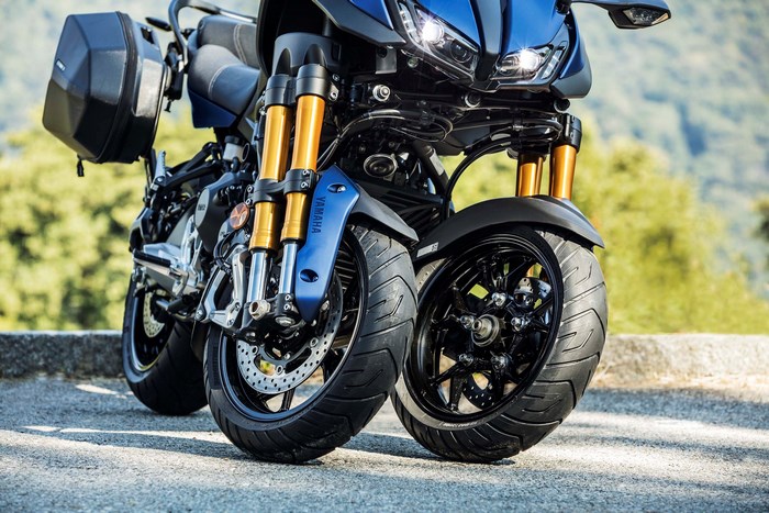 Yamaha NIKEN GT motorcycle at EICMA 2018
