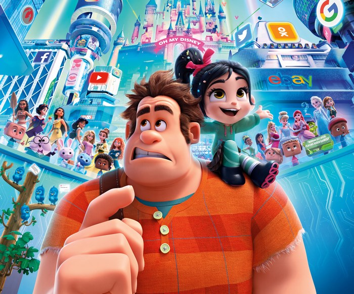 Vanellope and Ralph from Ralph Breaks the Internet