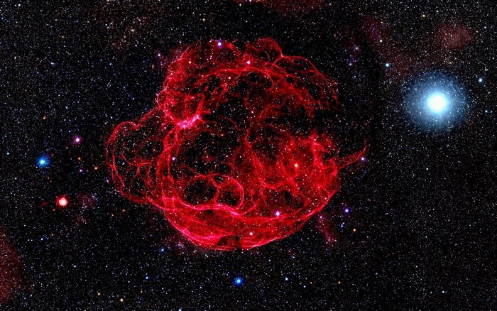 Supernova Remnant IC 443 Jellyfish Nebula