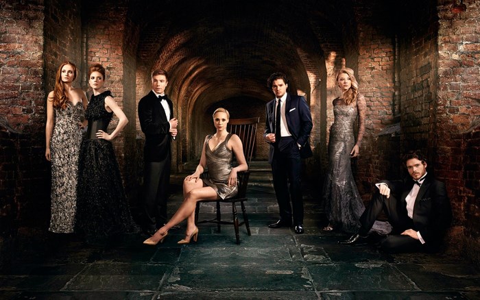 Game of Thrones Cast in a Tunnel