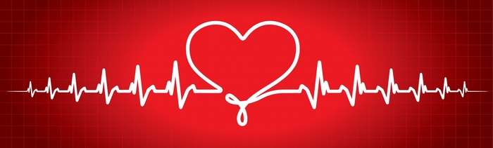 Heartbeat EKG Heart Symbol