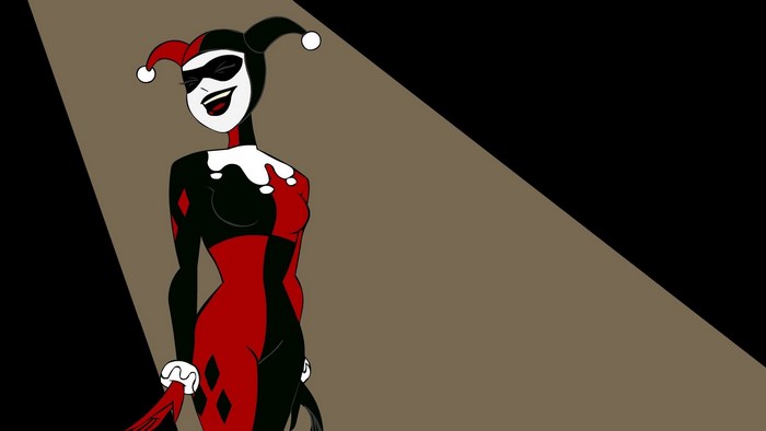 Harley Quinn in spotlight