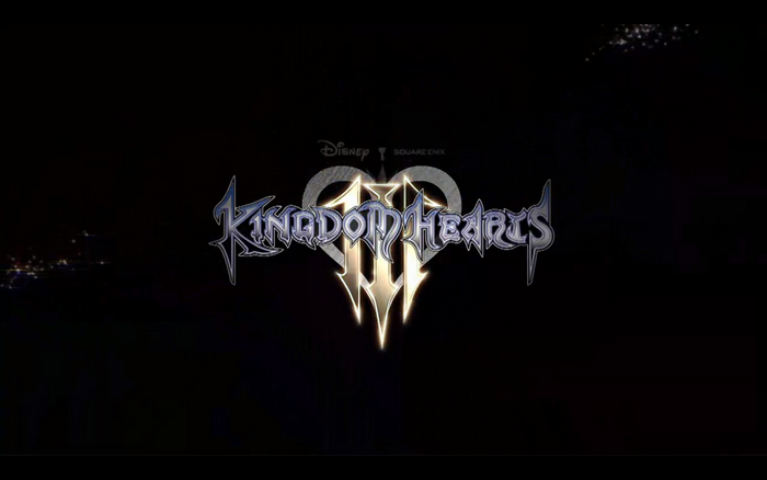 Kingdom Hearts III logo with Disney and Square Enix