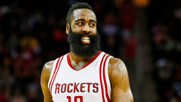 James Harden of the Houston Rockets