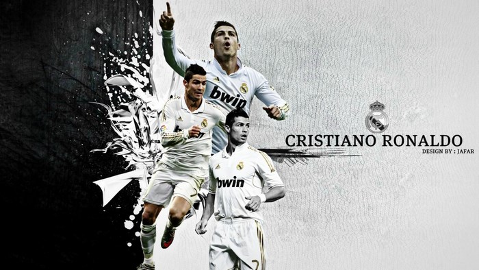 Cristiano Ronaldo Real Madrid Action Collage
