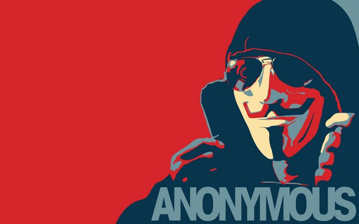 Anonymous Guy Fawkes Mask Poster