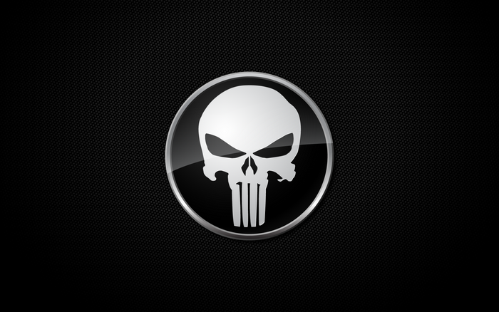 The Punisher Skull Logo