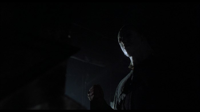 Michael Myers in darkness