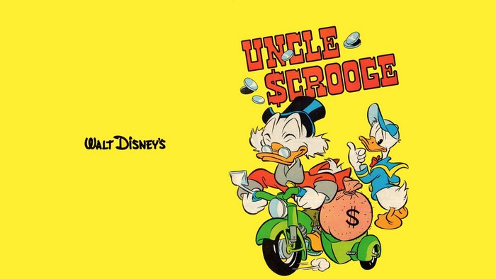 Uncle Scrooge and Donald Duck from Walt Disney's